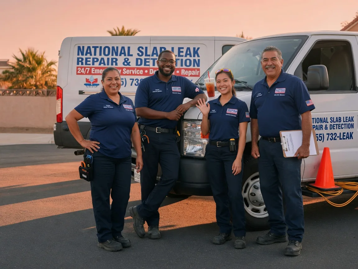 Slab Leak Detection company in Branchville, VA